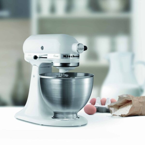 Bartscher KitchenAid 5K45SSEWH, weiß, 4,28L – Bild 7