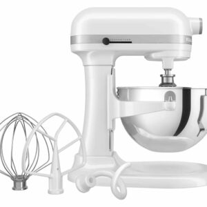 Bartscher KitchenAid Küchenmaschine inkl. Edelstahl-Rührschüssel 5,2 Liter Weiss NEU