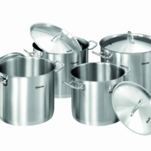 Bartscher Koch-Topf-Set Jumbo XXL Töpfe Induktion aus Edelstahl NEU