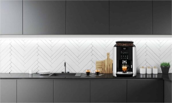 Krups Arabica Kaffeevollautomat Kaffeemaschine Schwarz Silber NEU – Bild 6