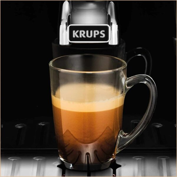 Krups Arabica Kaffeevollautomat Kaffeemaschine Schwarz Silber NEU – Bild 8