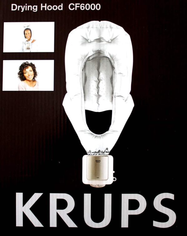 Krups Schwebehaube Haartrockner Föhn Luftkissen Trockenhaube IONIC NEU – Bild 3