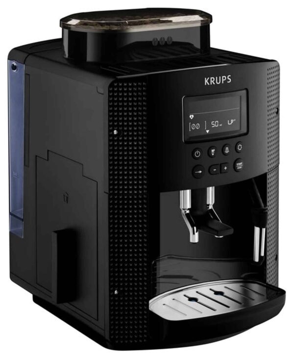 Krups Kaffeevollautomat Espressomaschine Kaffeemaschine Kaffeeautomat Schwarz