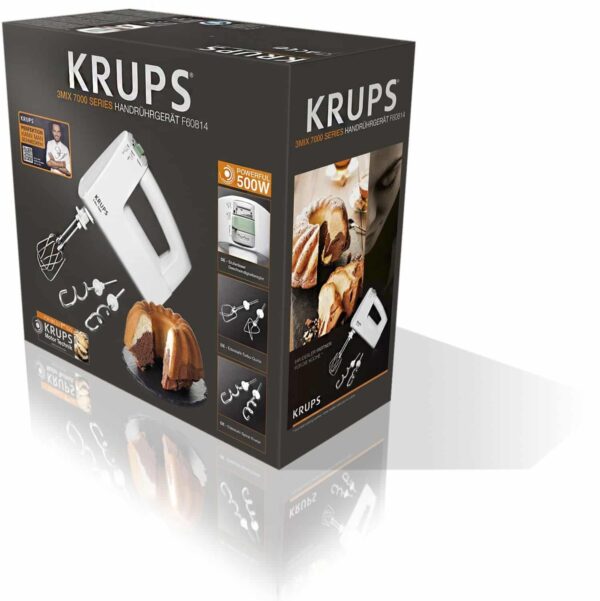 Krups Handmixer Stabmixer Mixer Gastro 3 Mix 7000 500 Watt NEU – Bild 7
