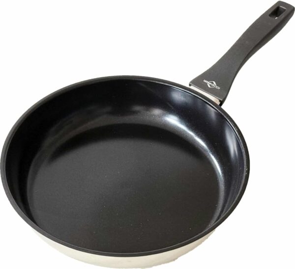 Küchenprofi Edelstahl-Bratpfanne Schmorpfanne Serie ROMA Ø 24 cm x 6 cm Höhe – Bild 2
