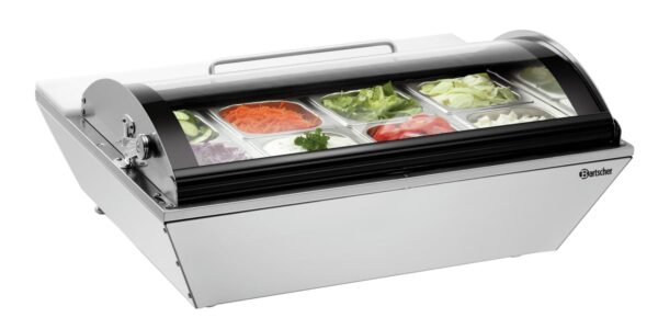 Bartscher Kühl-Vitrine Doppel-Verglasung 67 Liter NEU