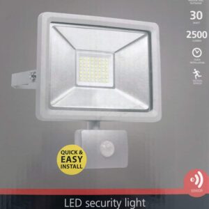 LED Außenbeleuchtung Bewegungsmelder Sicherheitsleuchte 30W Security Light NEU