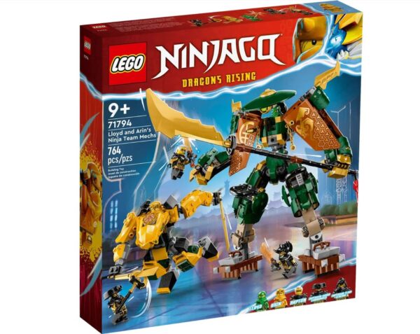 Lego Ninjago 71794 Lloyds und Arins Training-Mechs - Geschenkidee NEU