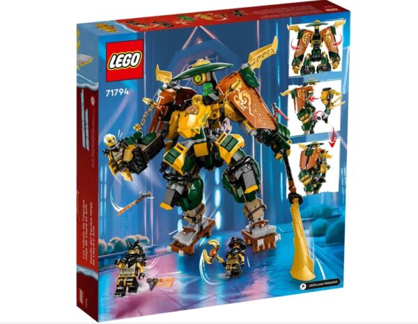 Lego Ninjago 71794 Lloyds und Arins Training-Mechs - Geschenkidee NEU – Bild 2