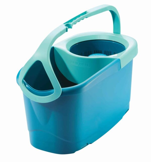 Leifheit Bodenwischer Wischmopp Putzeimer Clean Twist Disc Mop Ergo – Bild 2