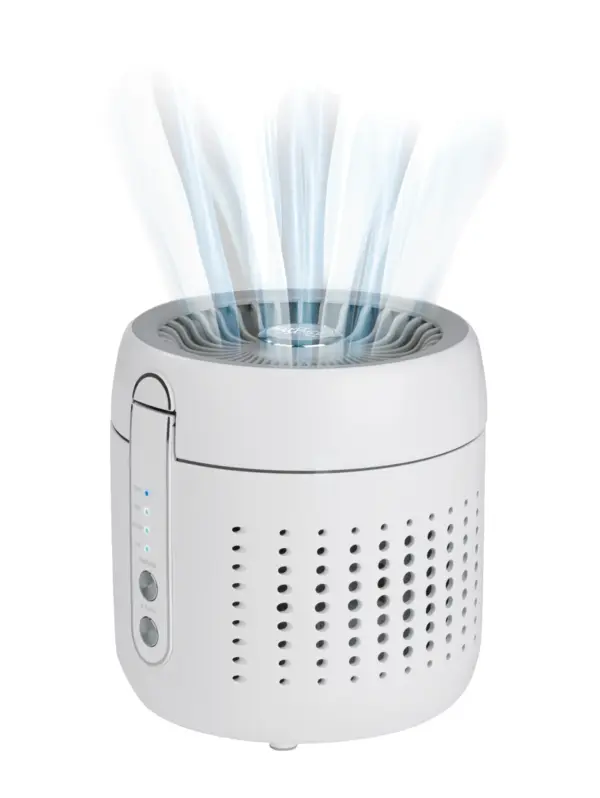 MAXXMEE Luftreiniger Ventilator 2-in-1 HEPA-Filter 3 Ventilationsstufen Weiss – Bild 3