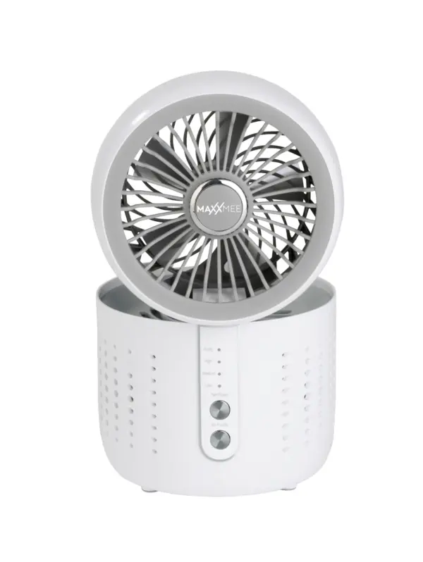 MAXXMEE Luftreiniger Ventilator 2-in-1 HEPA-Filter 3 Ventilationsstufen Weiss – Bild 4