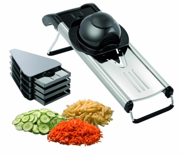 Bartscher Gemüse-Reibe Gemüseschneider Hobel Mandoline aus Edelstahl NEU