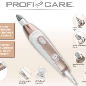 Profi Care Maniküre-Pediküre-Set Manicure-Pedicure Set Weiss NEU