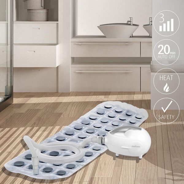 Medisana Sprudelmatte Whirlpool-Matte Massagegerät Wellness Badewanne NEU – Bild 2