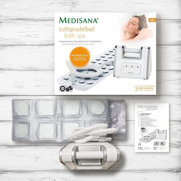 Medisana Sprudelmatte Whirlpoolmatte Massagegerät Luftsprudelbad Wellness NEU – Bild 7