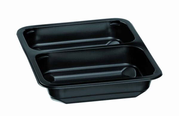 50x Bartscher Menüschale 2-Teilig 23180-2 Schwarz NEU – Bild 6