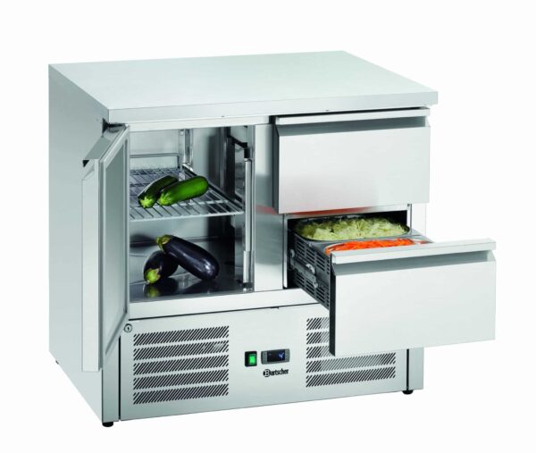 Bartscher Mini-Kühltisch 900T1S2