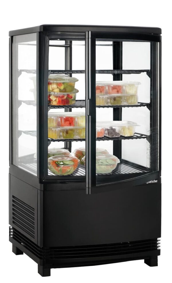 Bartscher Mini-Kühlvitrine 58L-SW