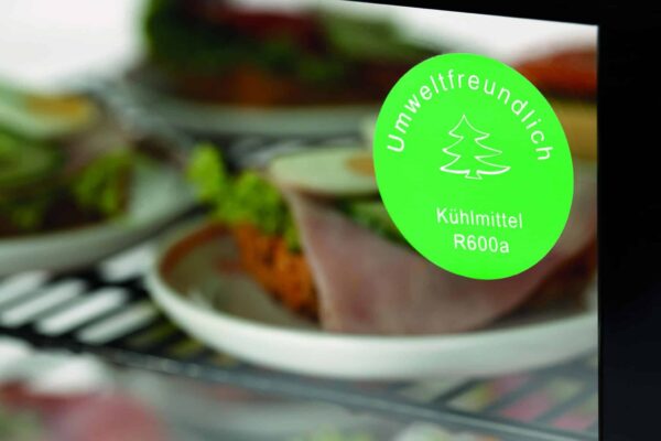Bartscher Mini-Kühlvitrine 78L, schwarz – Bild 7