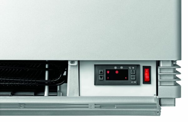 Bartscher Mini-Kühlvitrine 78L, silber – Bild 4
