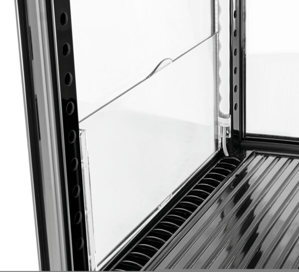 Bartscher Mini-Kühlvitrine 98L2T schwarz – Bild 6