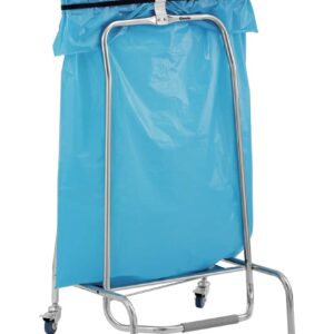 Bartscher Müllsack-Halter Müllbeutel-Ständer aus Edelstahl Restmüll 120 Liter NEU