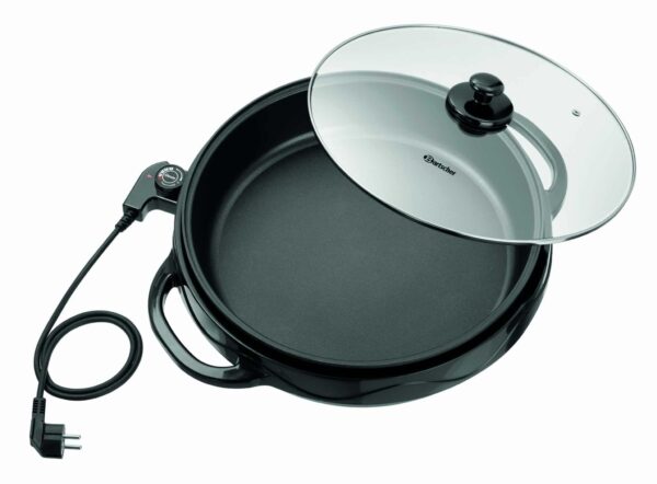 Bartscher Multipfanne Elektro-Pfanne mit Glasdeckel Rund Ø 37 cm 7 Liter NEU – Bild 7