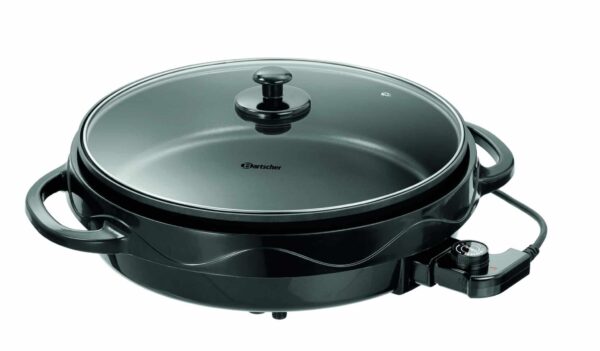 Bartscher Multipfanne Elektro-Pfanne mit Glasdeckel Rund Ø 37 cm 7 Liter NEU – Bild 8