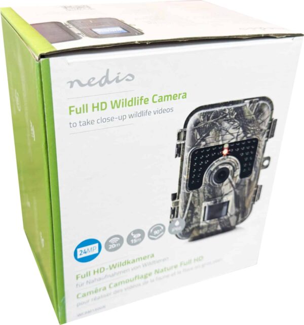 Nedis Wildtier-Kamera 24 MP Full-HD Überwachungskamera Wildlife Camera NEU – Bild 12