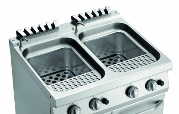 Bartscher Nudelkocher, Gas 700, B800 2x24L – Bild 4