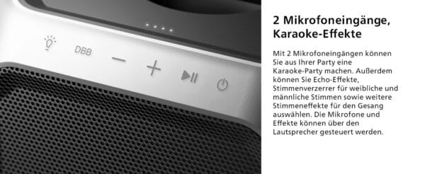 Philips Bluetooth-Party-Box Akku Speaker Lautsprecher Subwoofer NEU – Bild 7