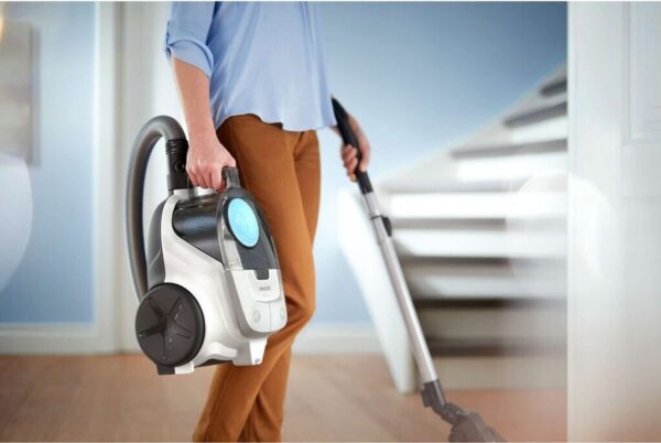 Philips Boden-Staubsauger Beutellos 850W Weiss NEU – Bild 7
