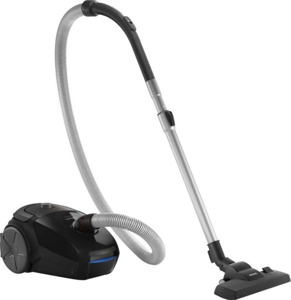 Philips Bodenstaubsauger Staubsauger Schwarz mit Beutel NEU