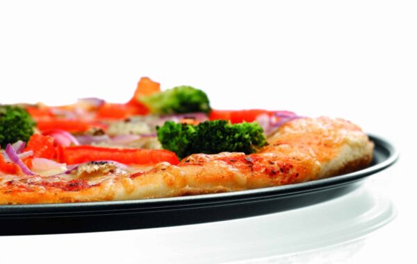 Bartscher Pizza-Backblech Pizzablech gelocht Ø 29 cm Schwarz NEU – Bild 3