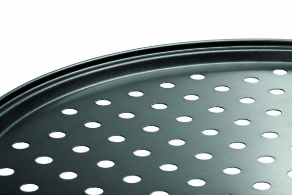 Bartscher Pizza-Backblech Pizzablech gelocht Ø 29 cm Schwarz NEU – Bild 6