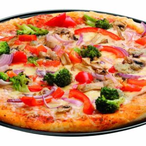 Bartscher Pizza-Backblech Pizzablech gelocht Ø 29 cm Schwarz NEU