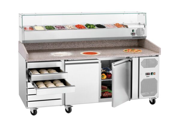 Bartscher Pizzakühltisch G-S7T2 – Bild 3