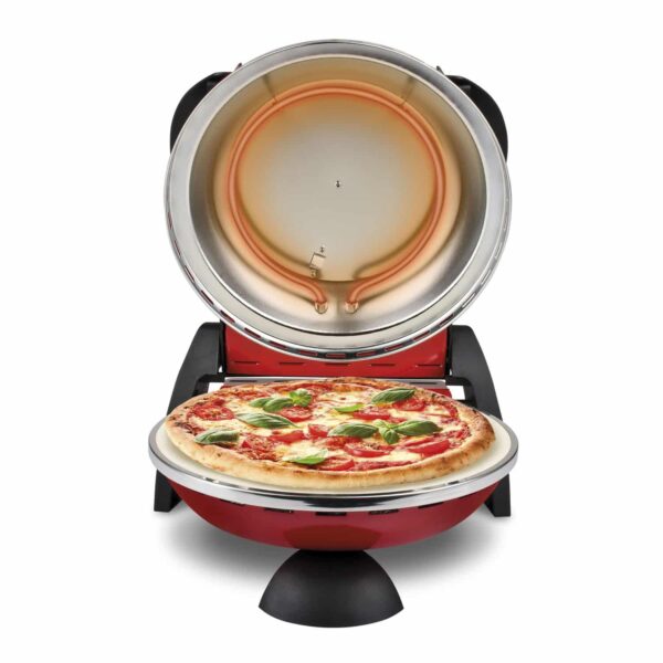 G3-Ferrari Pizzaofen Pizzamaker Express Italy Pizza in 3 min. fertig Ferrari-Rot – Bild 3
