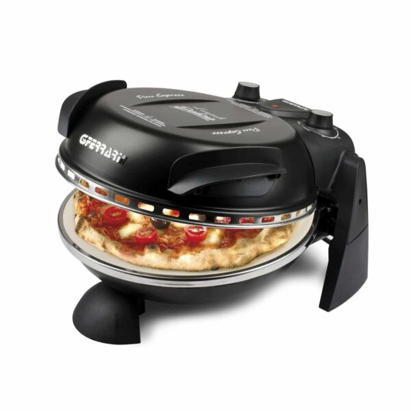G3-Ferrari Pizzamaker Pizzaofen Express Italy Pizza in 3 min. fertig Schwarz NEU – Bild 5