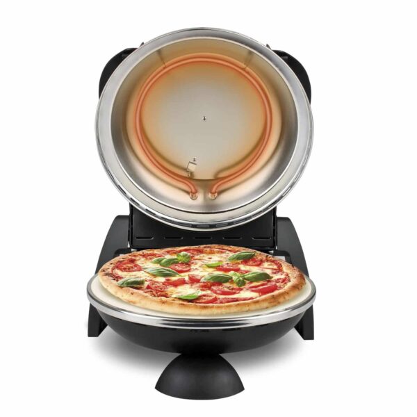G3-Ferrari Pizzamaker Pizzaofen Express Italy Pizza in 3 min. fertig Schwarz NEU – Bild 4