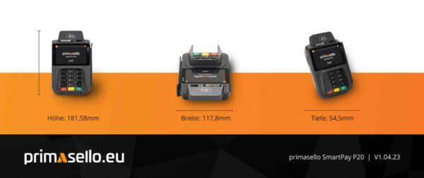 Primasello EC-Terminal Kartenzahlung am POS Smart-Pay P20 NEU – Bild 5