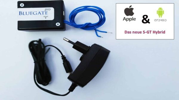 Bluegate Pro Garagentoröffner Funk-Empfangs-Modul für Apple & Android NEU