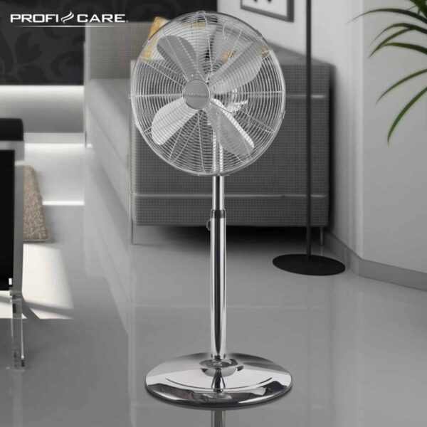 Proficare Metal Standventilator Tisch-Ventilator Retro-Design ca. Ø 40 cm NEU – Bild 7