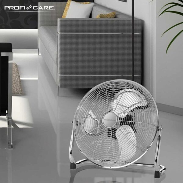 Proficare Windmaschine Bodenventilator Metal Retro-Design Ø 40 cm NEU – Bild 5