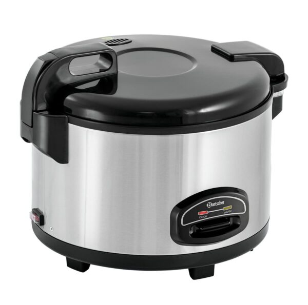 Bartscher Reiskocher Garer aus Edelstahl 25 - 30 Portionen 6 Liter Silber NEU – Bild 13