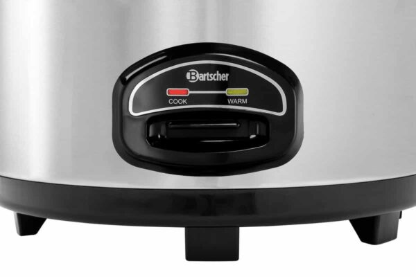 Bartscher Reiskocher Garer aus Edelstahl 25 - 30 Portionen 6 Liter Silber NEU – Bild 8