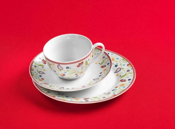 Ritzenhoff Porzellan Kaffeeservice Kombiservice Serie Doppio Shanti 18-tlg NEU – Bild 5
