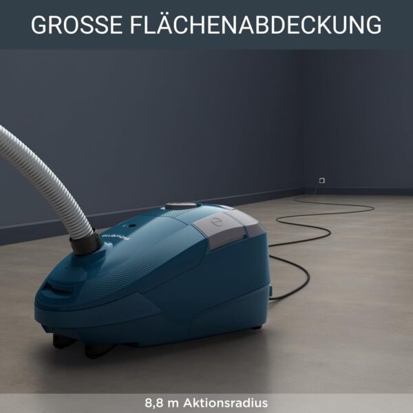Rowenta Boden-Staubsauger mit Beutel 4,5 Liter 900W Blau NEU – Bild 3