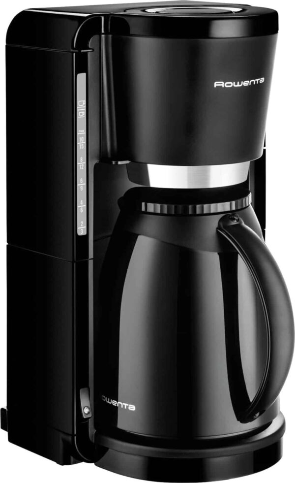 Rowenta Filter-Kaffeemaschine mit Thermokanne 4h 12 Tassen Schwarz NEU – Bild 2